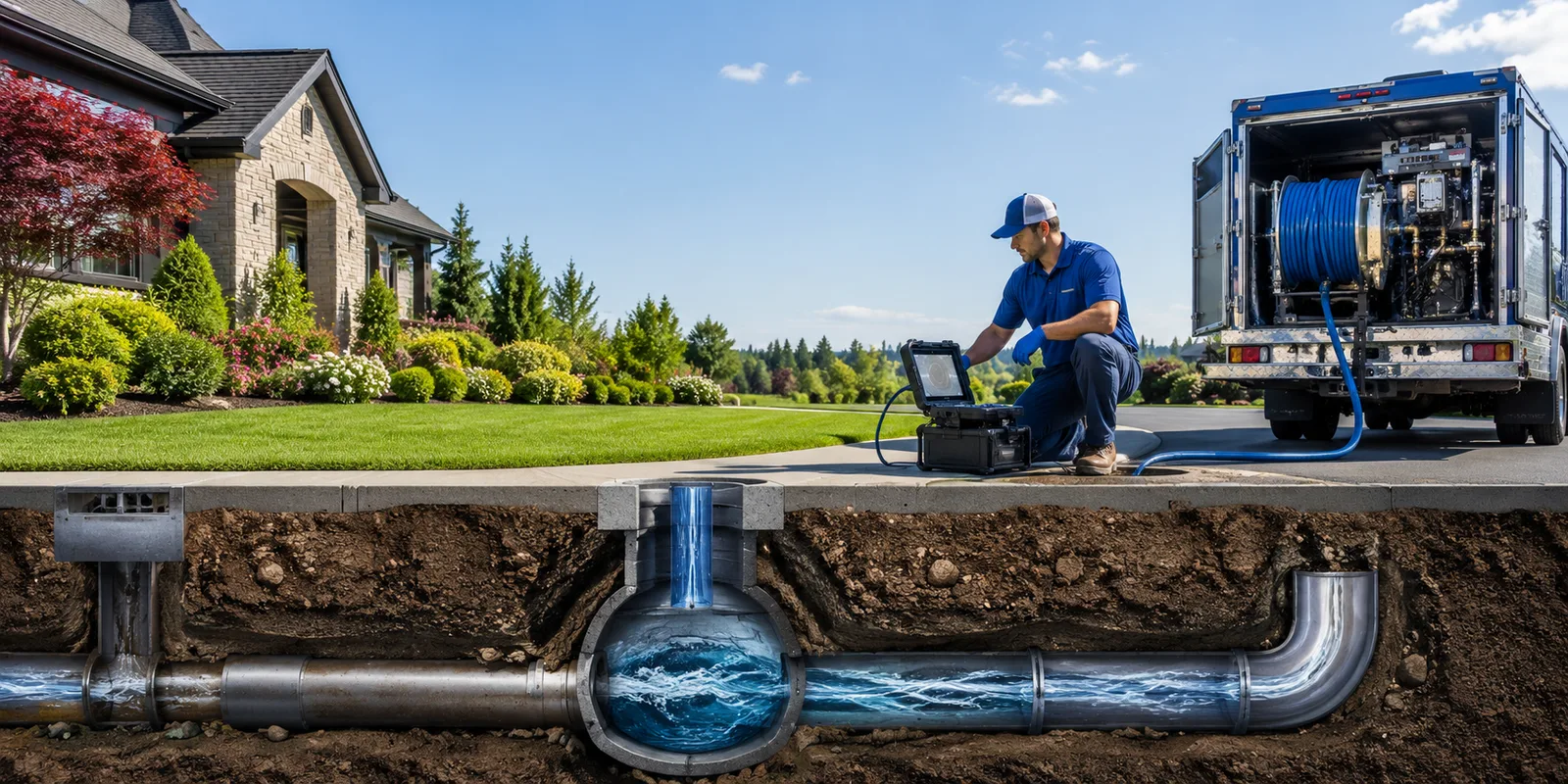 Drainage restoration information for Colfax, IN